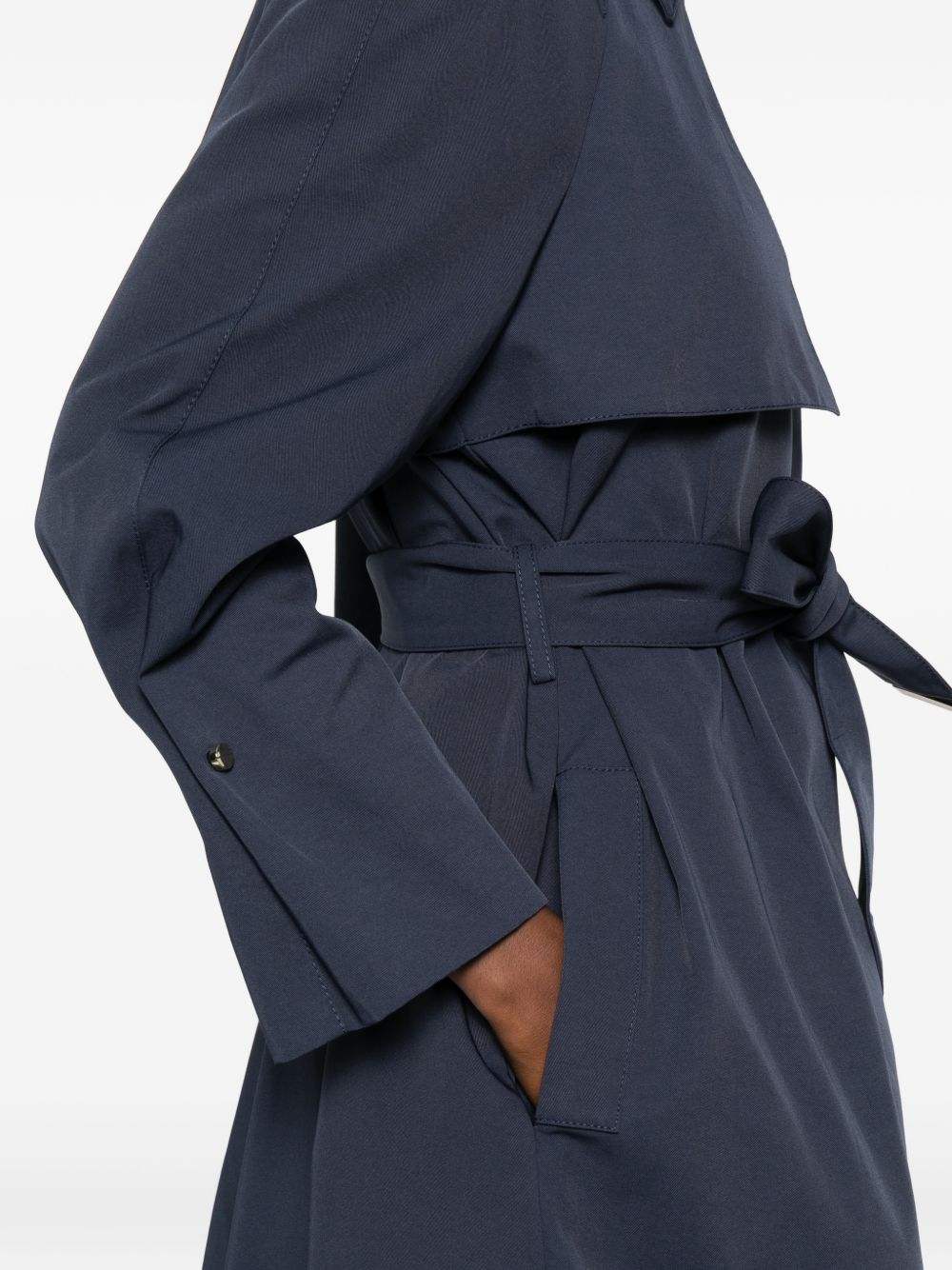 Emporio Armani Blue Coat Glam Steals