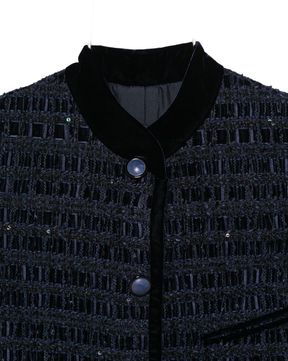 Emporio Armani Blue Jacket Glam Steals