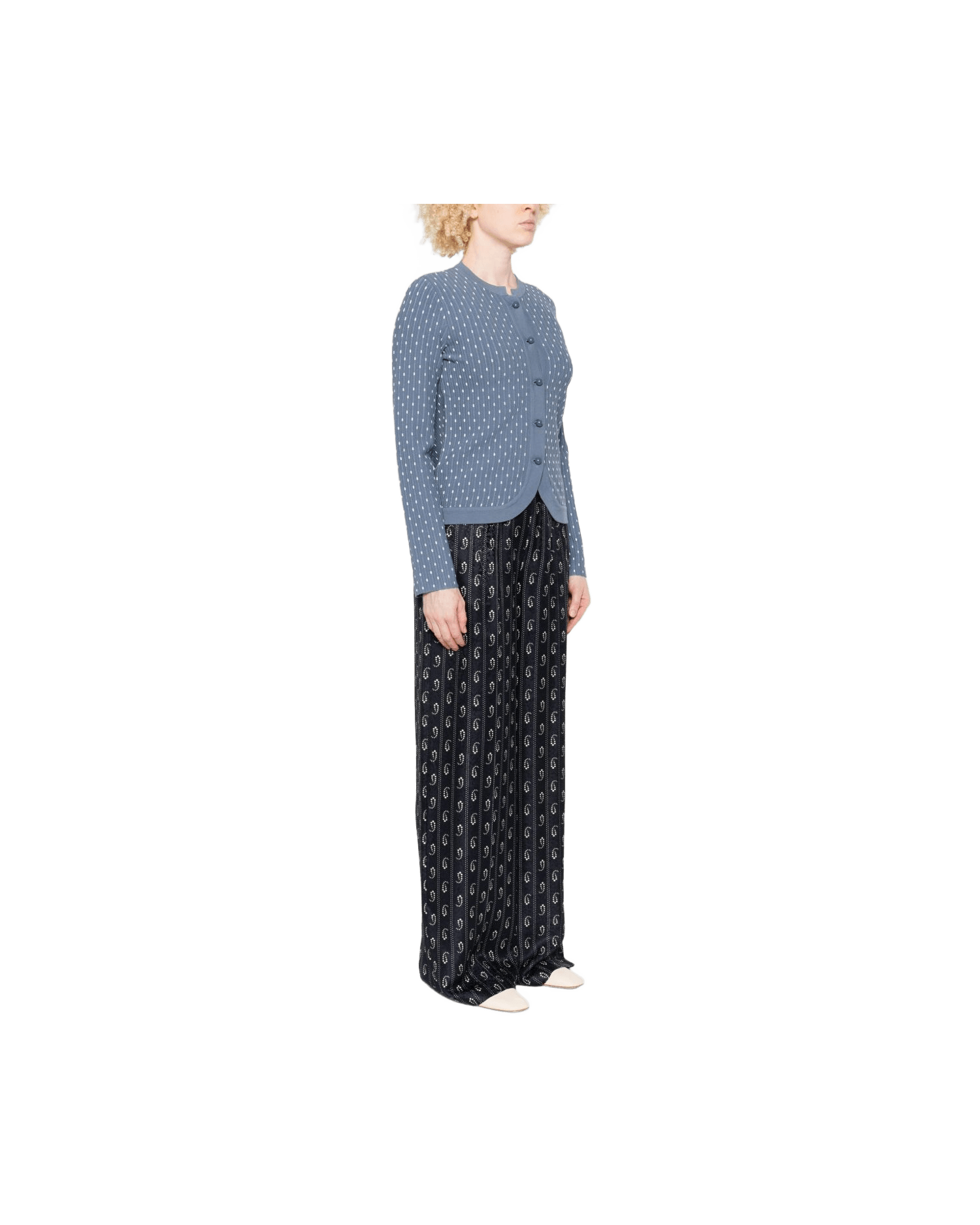 Emporio Armani Blue Sweater Glam Steals