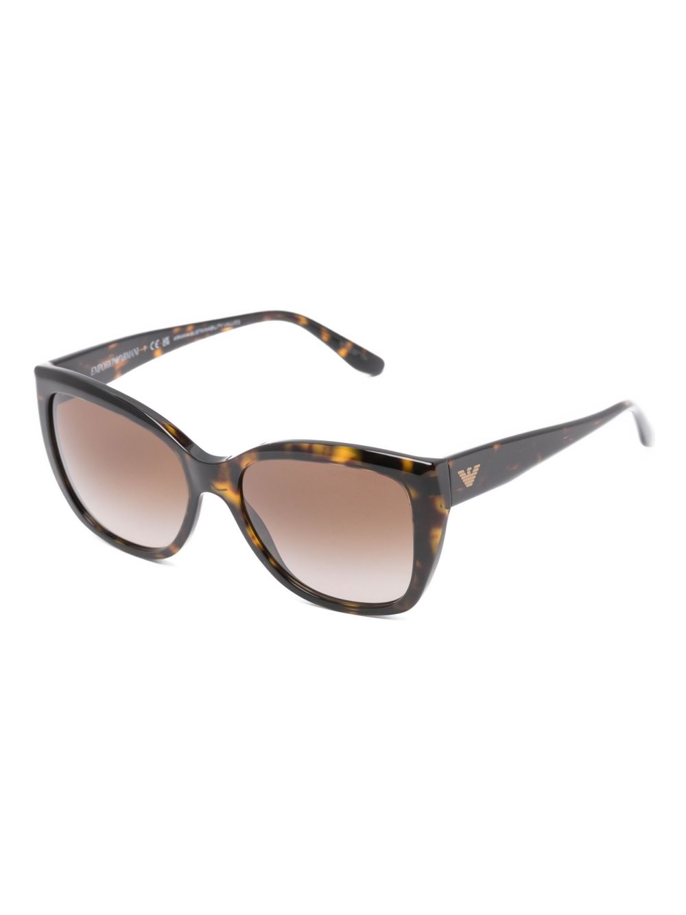 Emporio Armani Brown Sunglasses Glam Steals