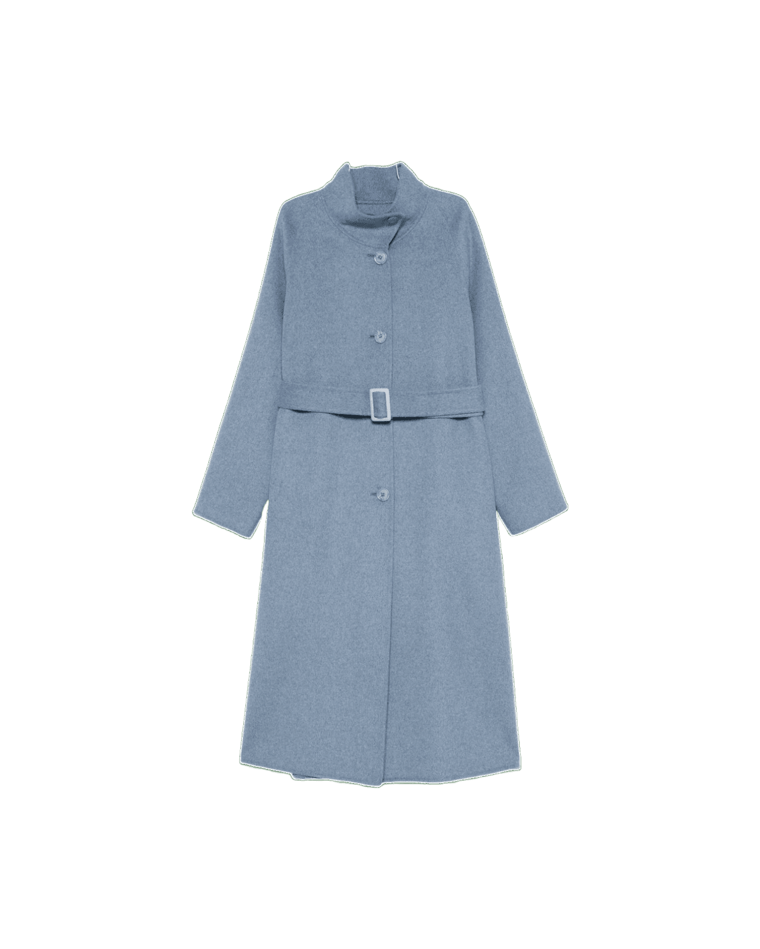 Emporio Armani Clear Blue Coat Glam Steals