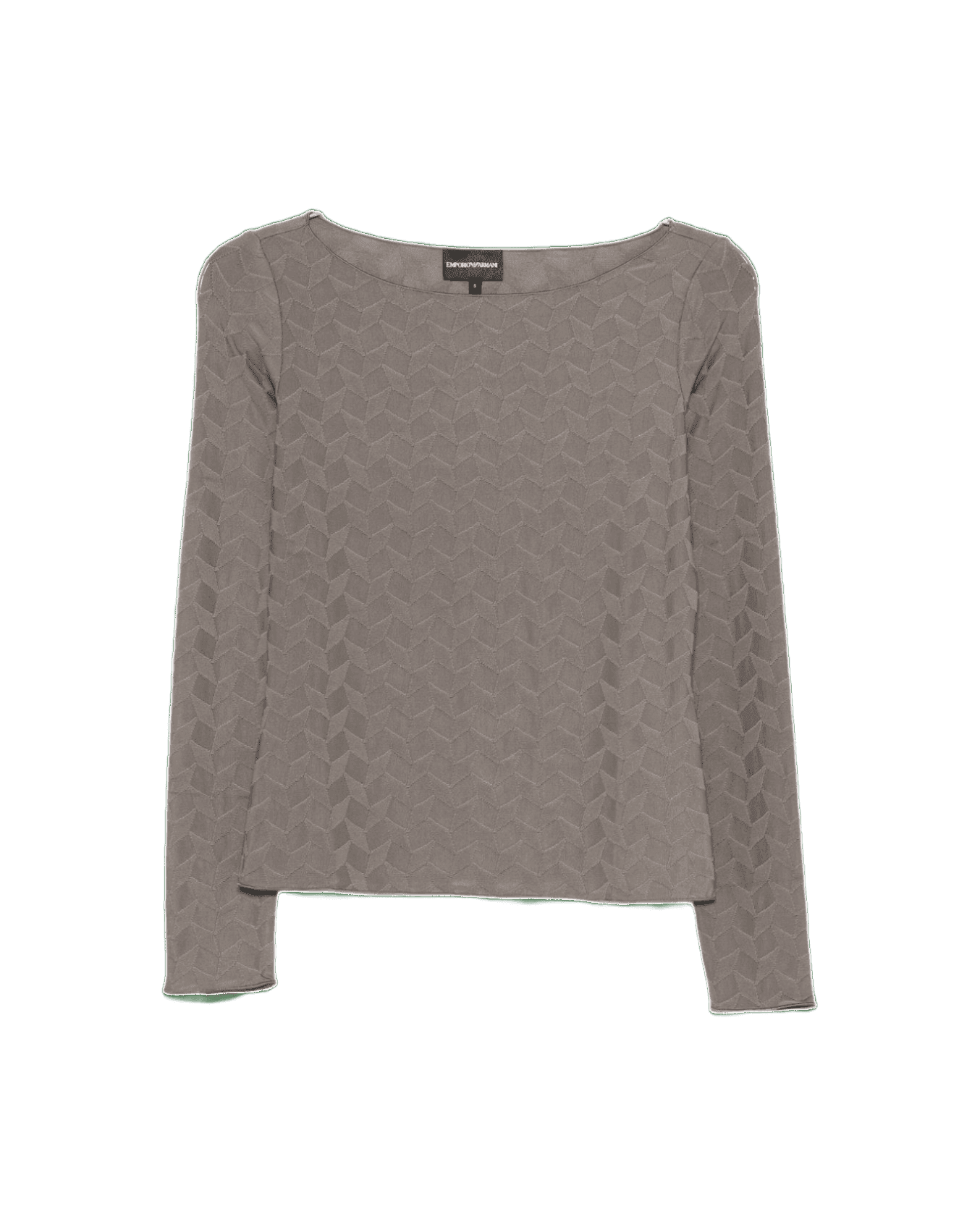 Emporio Armani Dove Grey Sweater Glam Steals