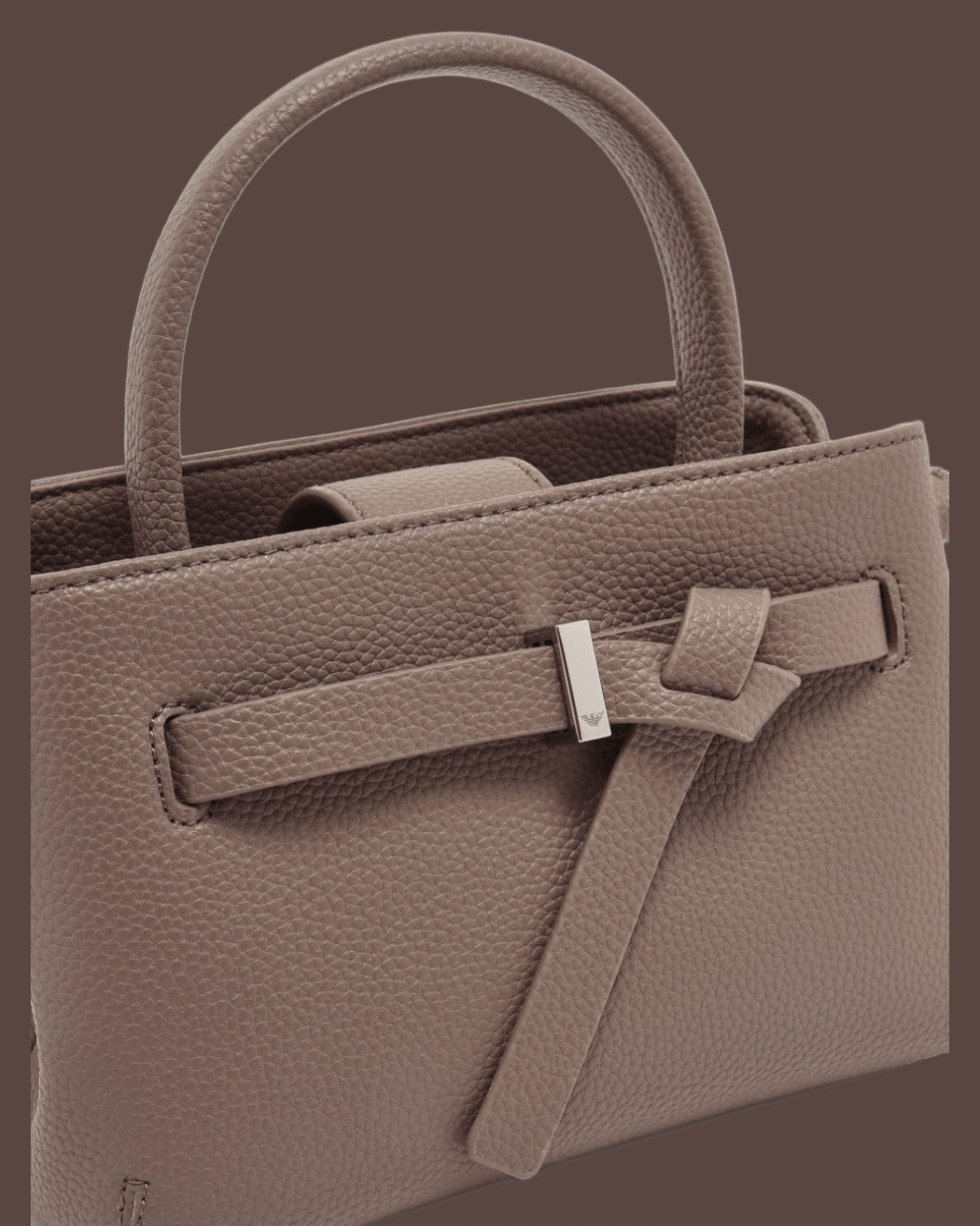 Emporio Armani Grey Bag Dove Glam Steals