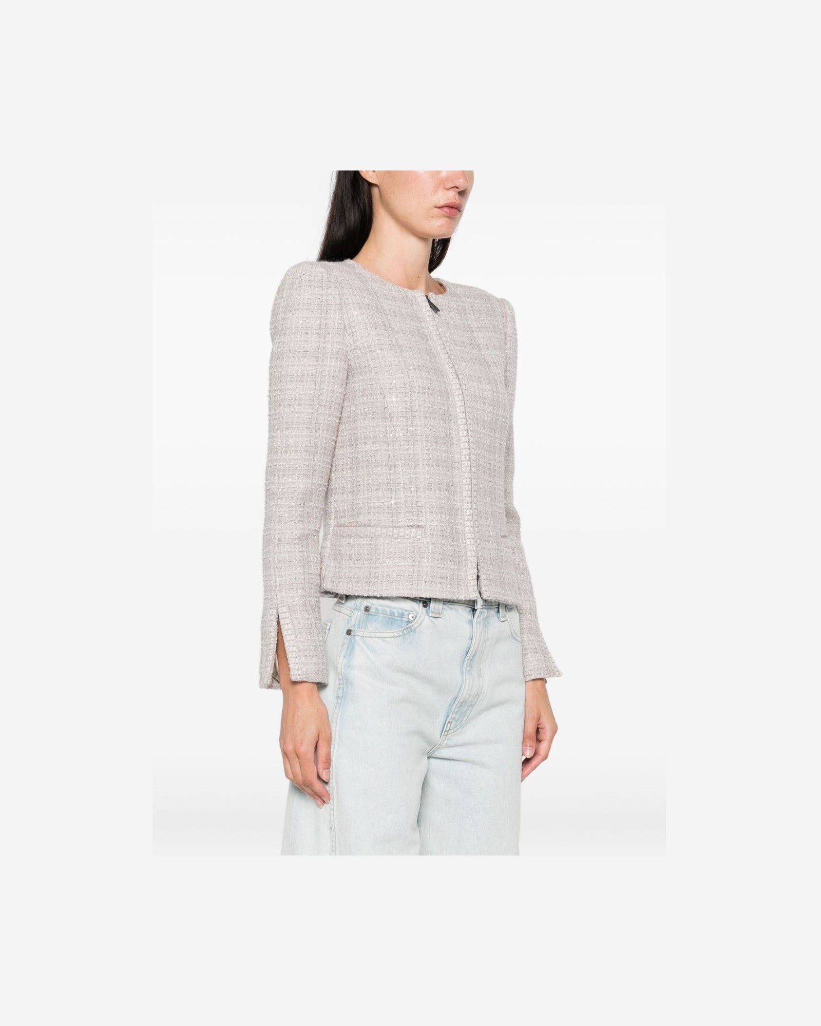 Emporio Armani Grey Jacket Glam Steals