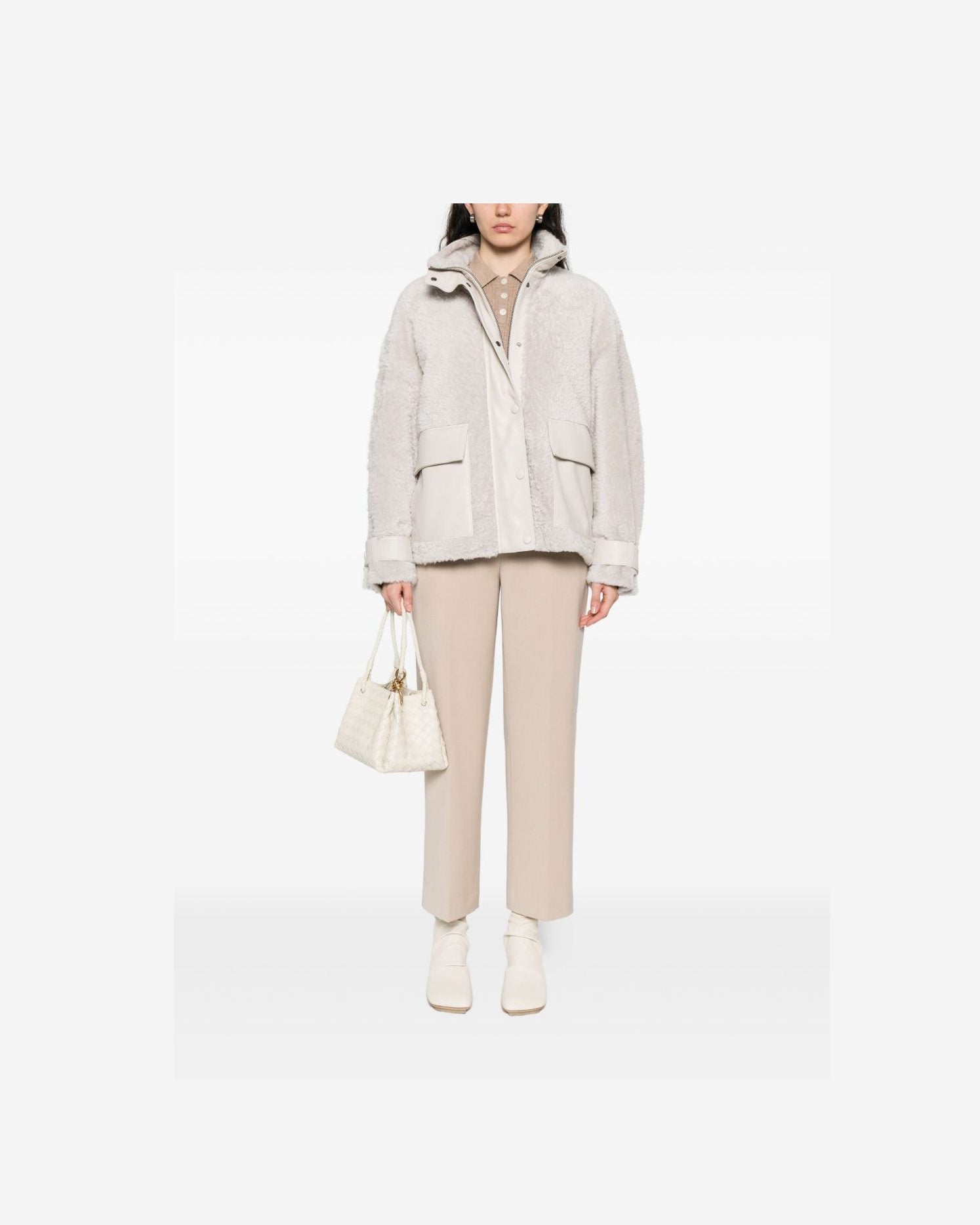 Emporio Armani Ivory Jacket Glam Steals