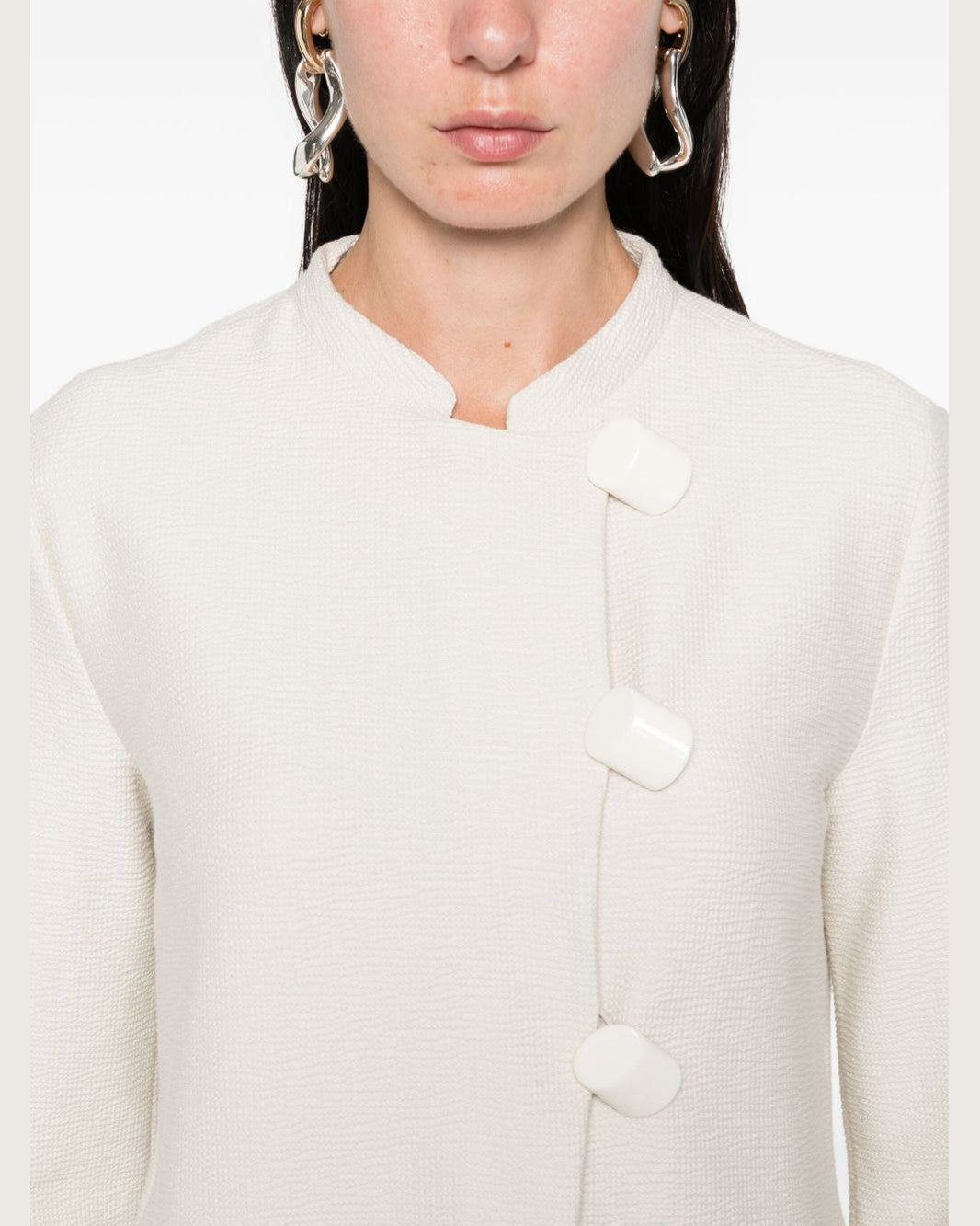 Emporio Armani Ivory Jacket Glam Steals