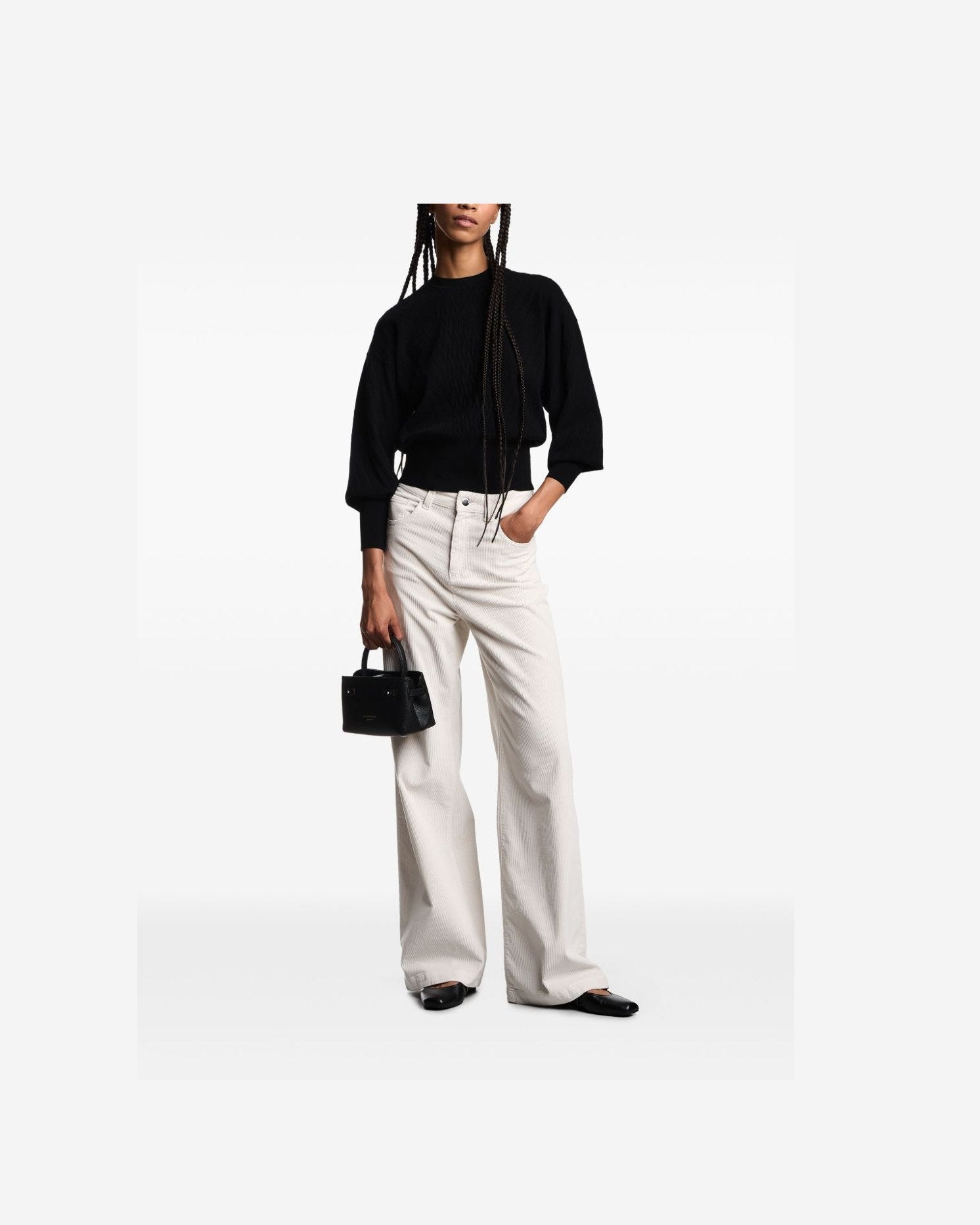Emporio Armani Ivory Jeans Glam Steals