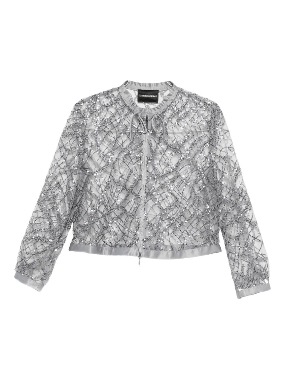 Emporio Armani Jackets Silver Glam Steals