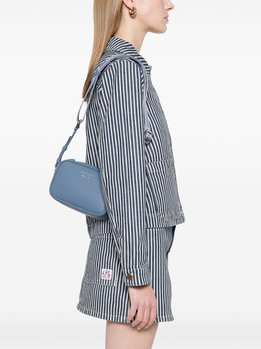Emporio Armani Leather Crossbody Bag Glam Steals