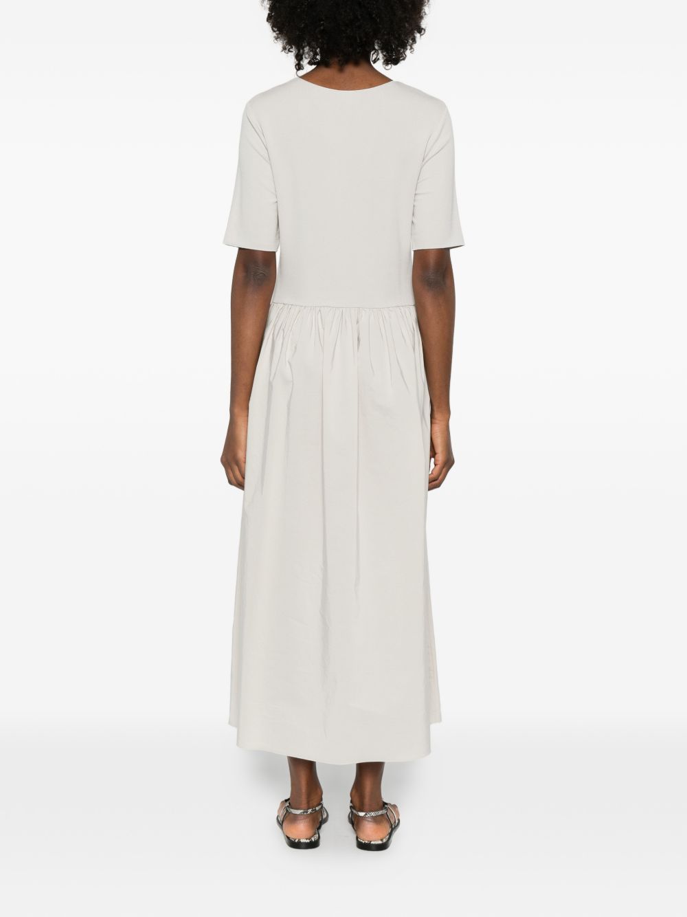 Emporio Armani Light Grey Dress Glam Steals