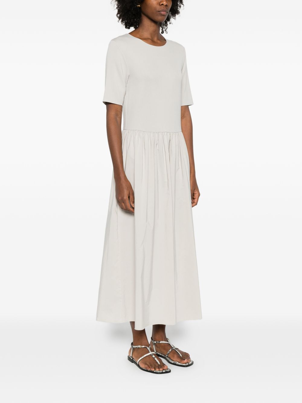 Emporio Armani Light Grey Dress Glam Steals