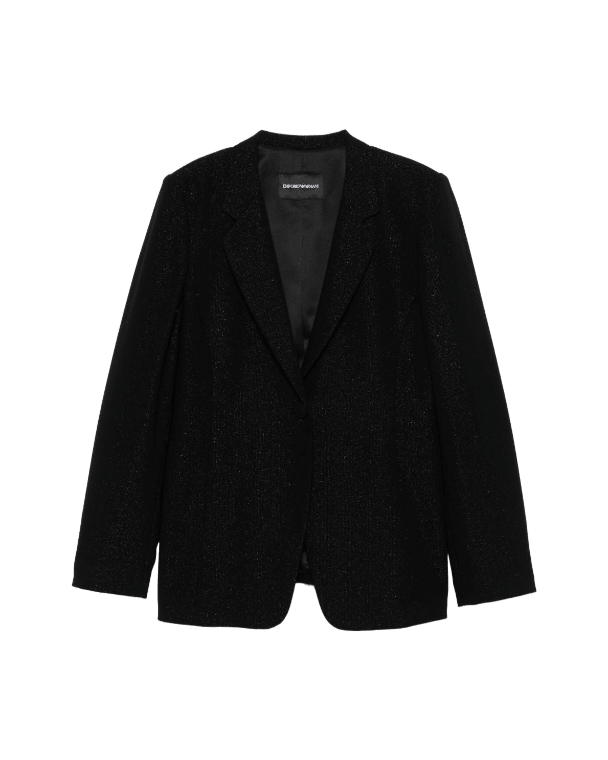 Emporio Armani Lurex Detail Crepe Blazer Glam Steals