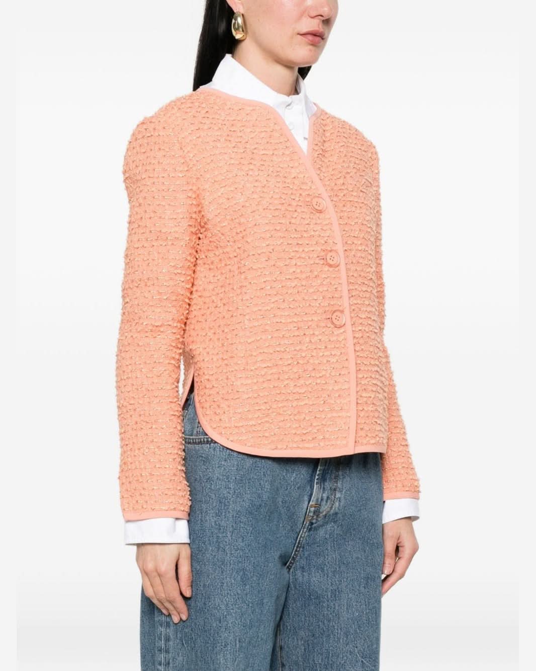 Emporio Armani Pink Jacket Glam Steals
