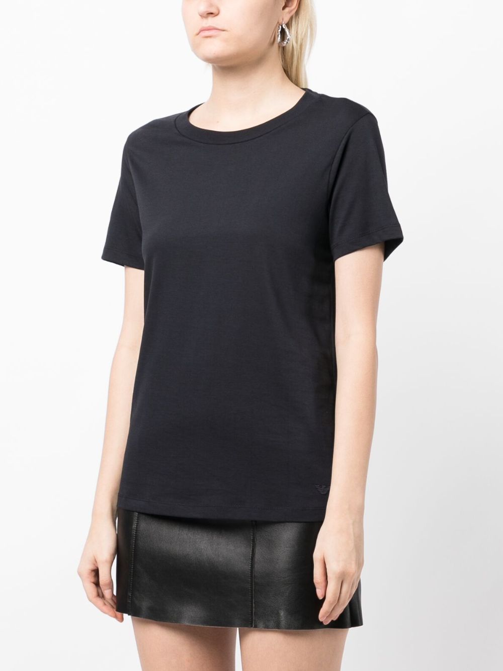 Emporio Armani Round Neck T-shirt Glam Steals