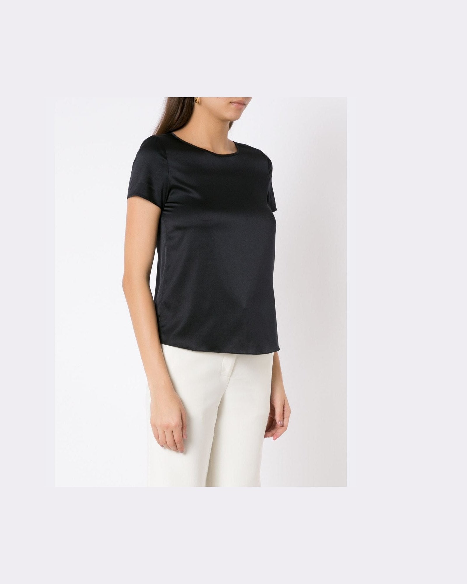 Emporio Armani Silk Blouse Glam Steals
