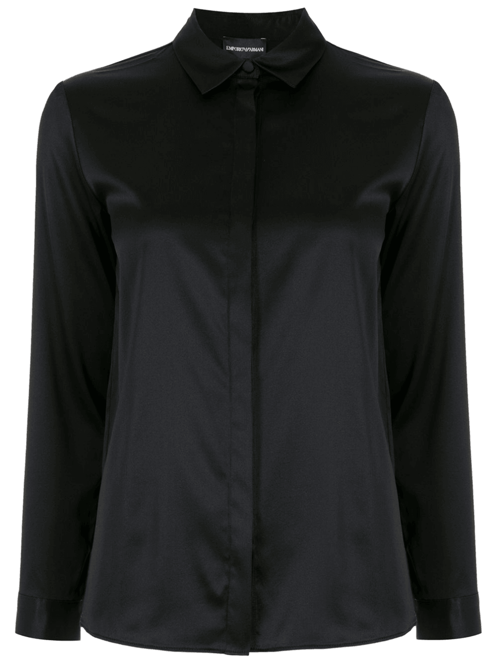 Emporio Armani Silk Shirt Glam Steals