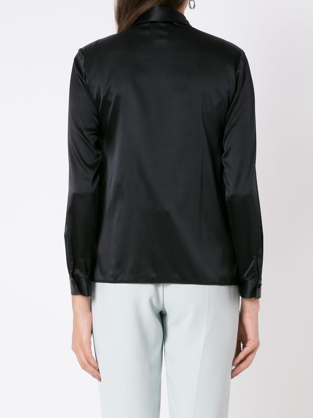 Emporio Armani Silk Shirt Glam Steals