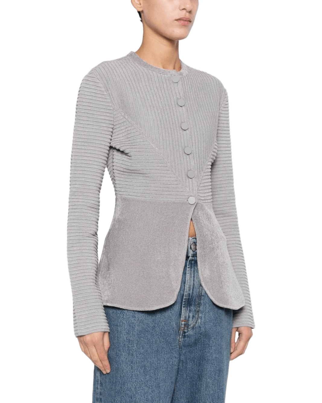 Emporio Armani Silver Jacket Glam Steals