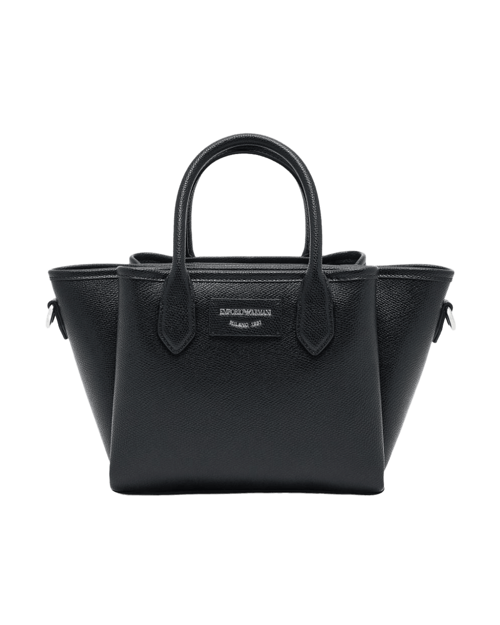 Emporio Armani Small Shopper with Palmellato Finish Glam Steals