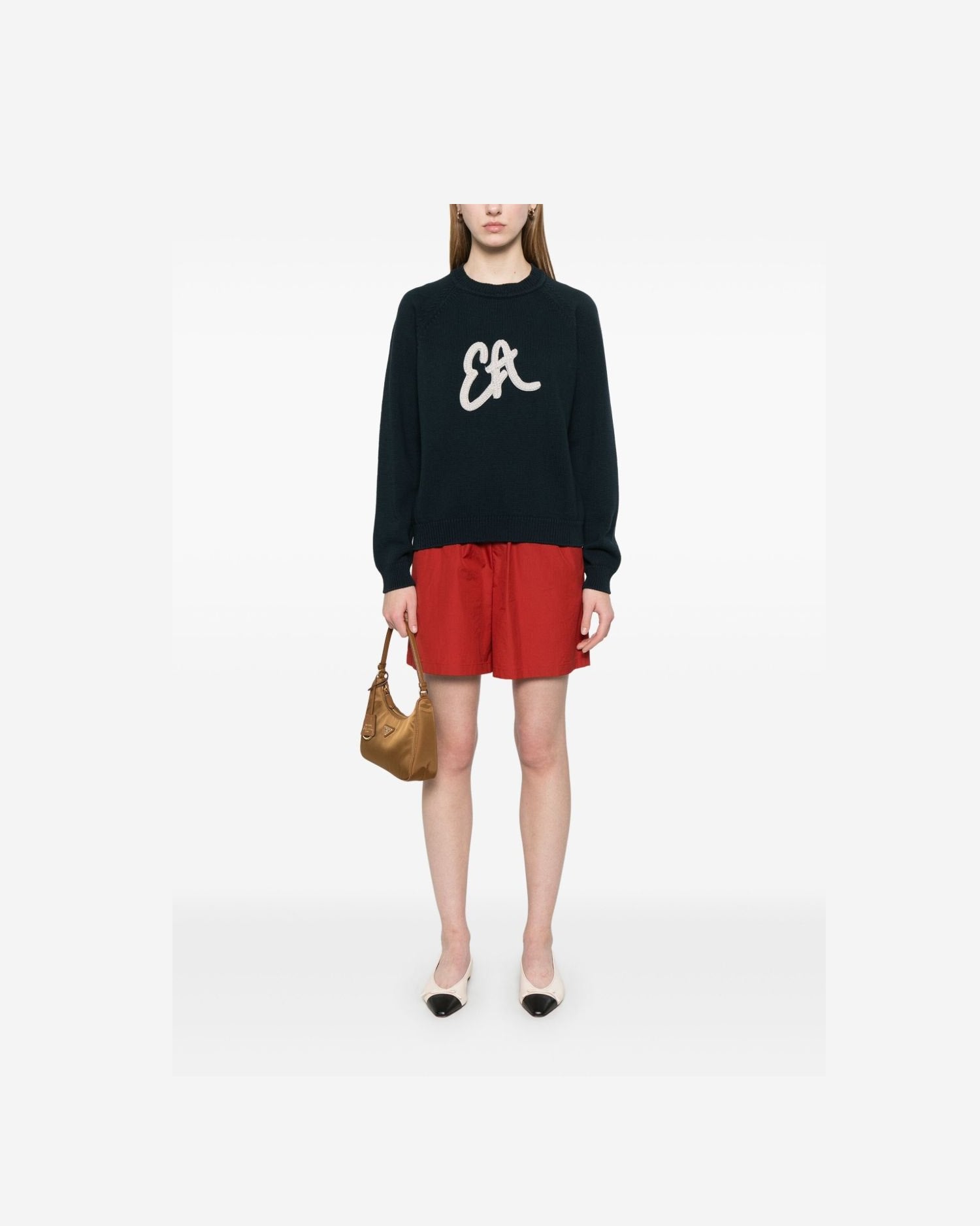 Emporio Armani Sweater with Maxi Ea Icon Logo Glam Steals