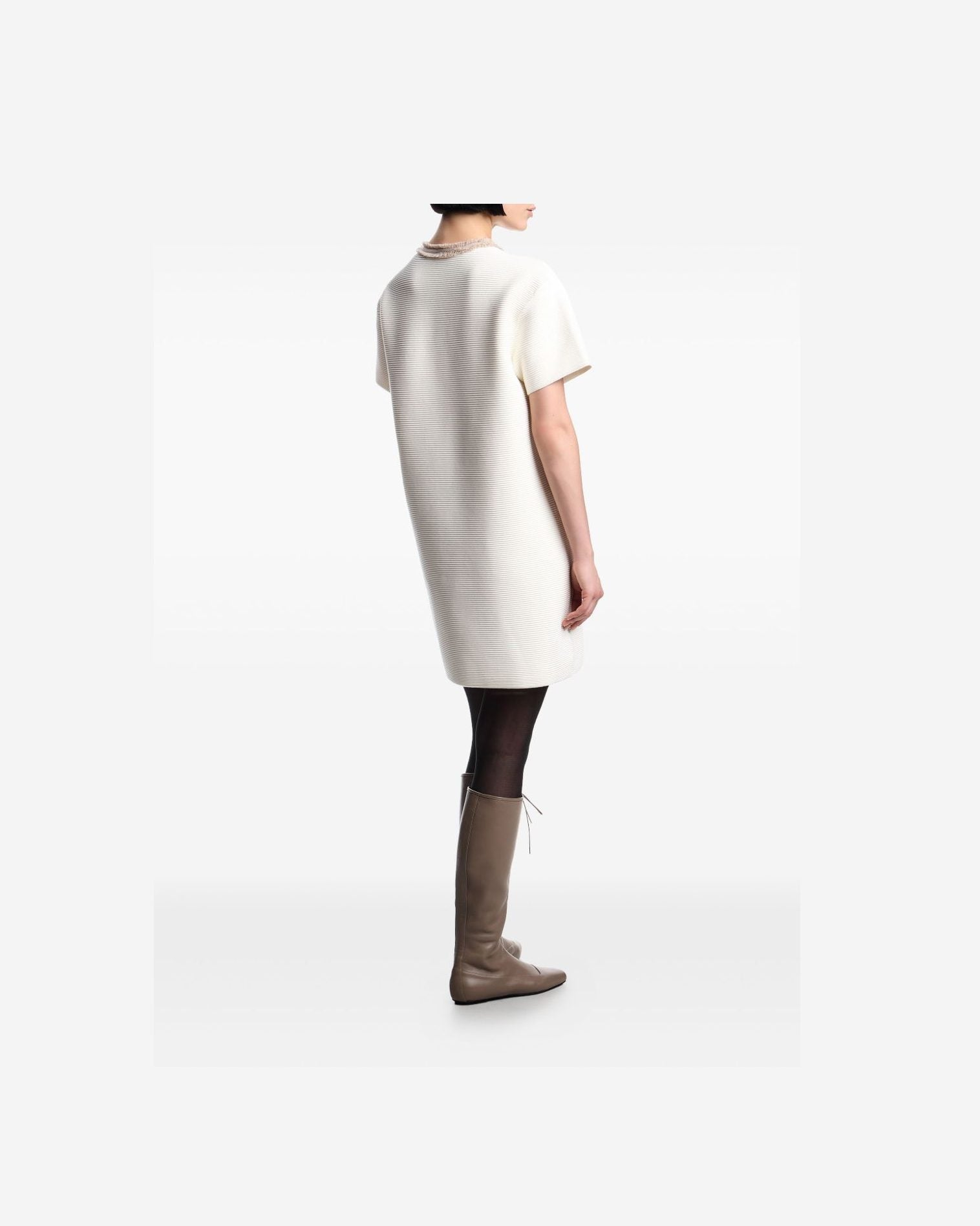 Emporio Armani White Dress Glam Steals