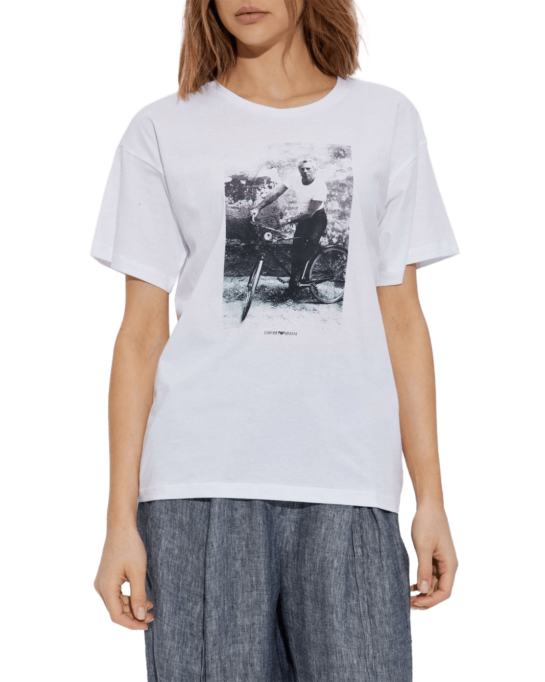 Emporio Armani White T-shirt and Polo Glam Steals