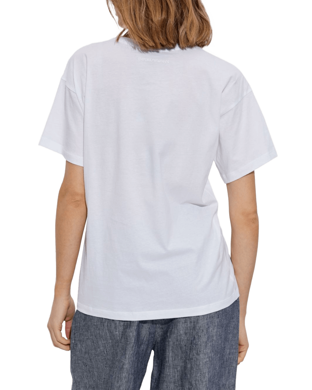 Emporio Armani White T-shirt and Polo Glam Steals