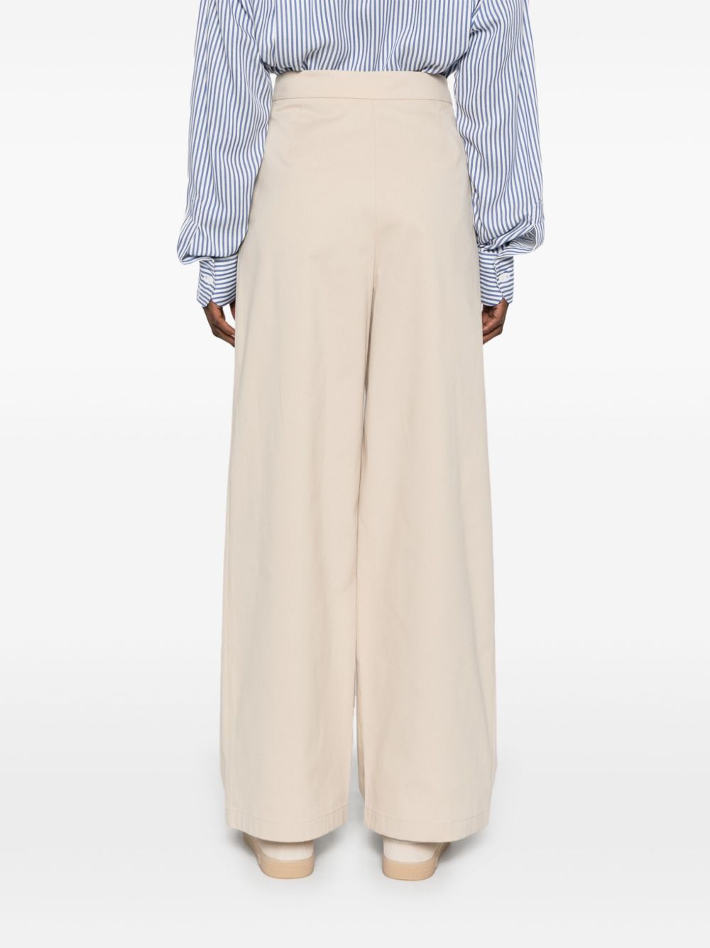 Emporio Armani Wide Leg Trouser Glam Steals