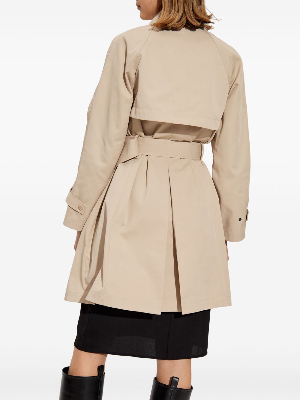 Emporio Armani waterproof trench coat Glam Steals