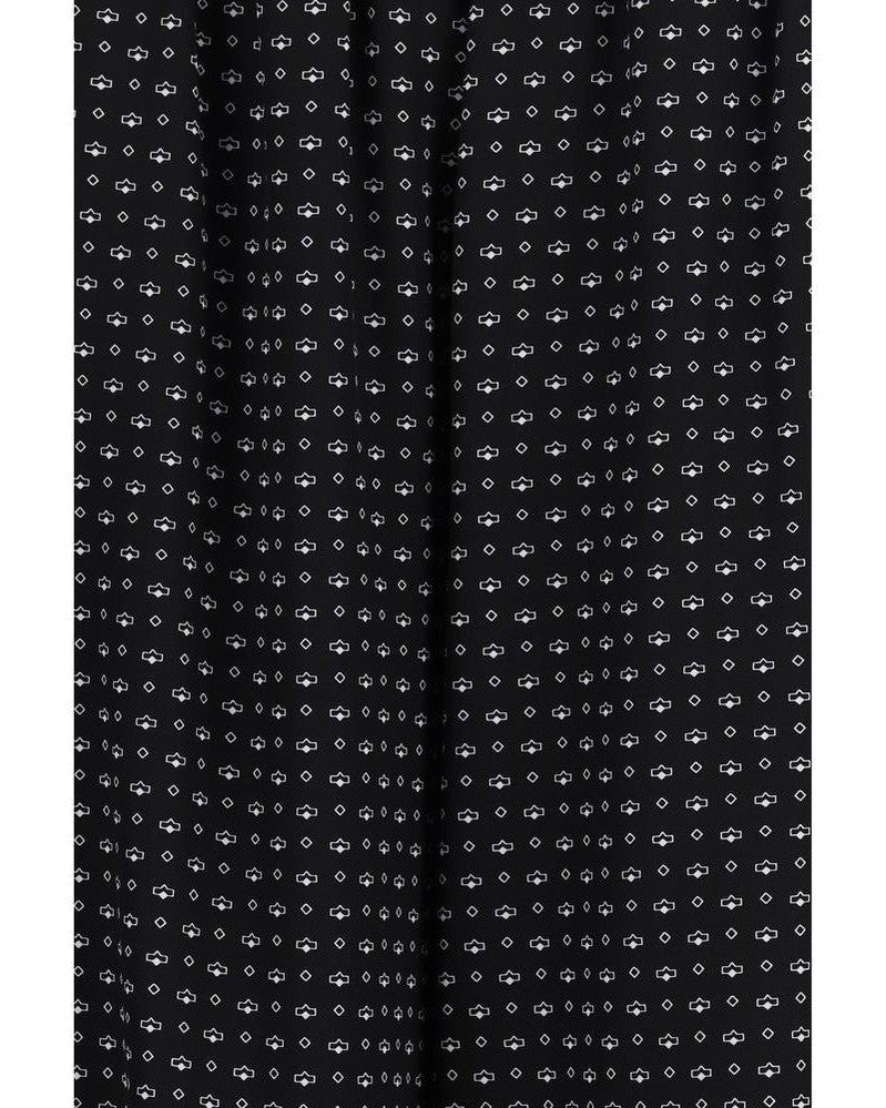 Ermanno Scervino Black Silk Pant Glam Steals