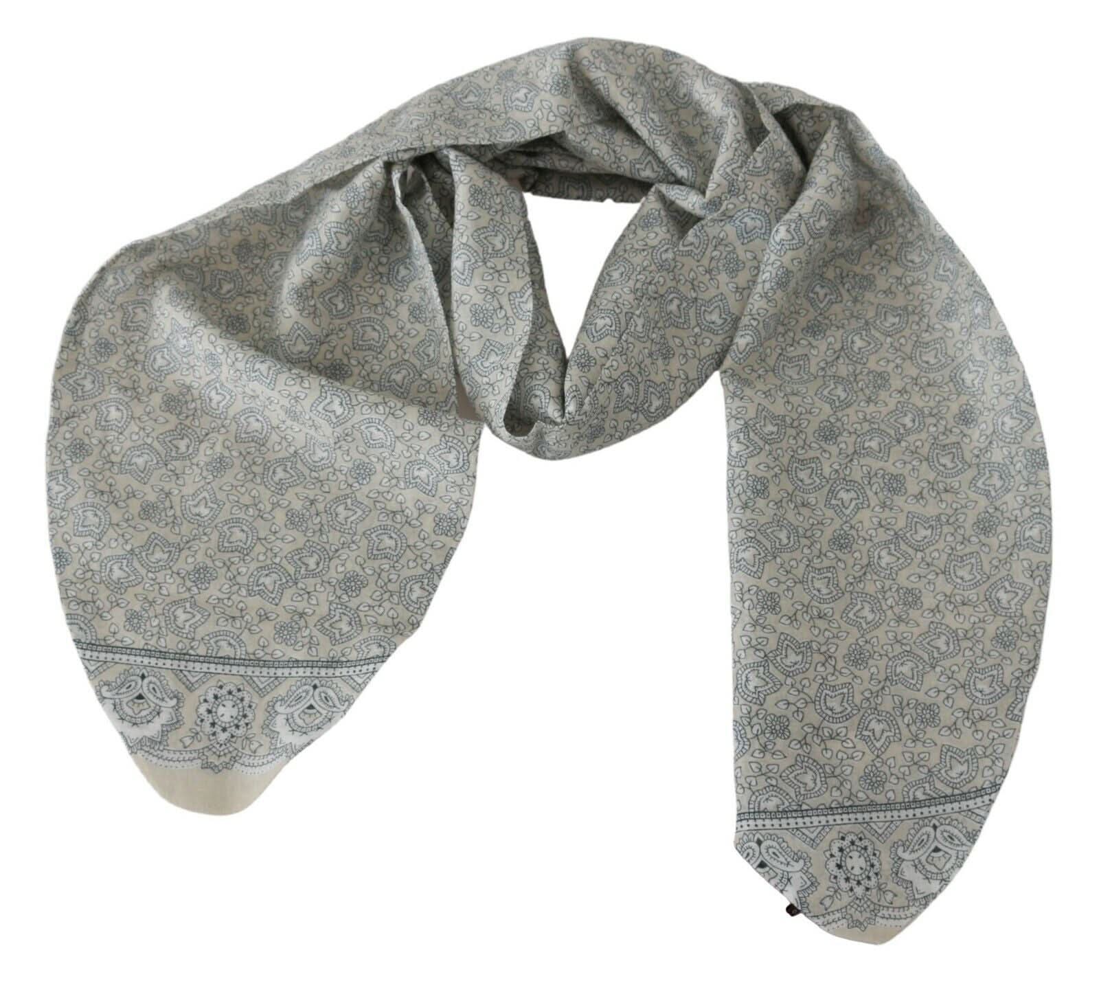 Ermanno Scervino Blue Beige Belt Wrap Cover Up Belts