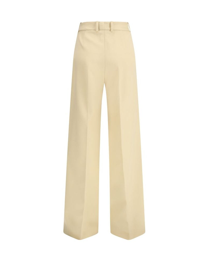 Ermanno Scervino Yellow Wool Fleece Dress Pant Glam Steals