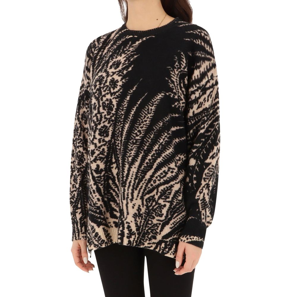 Etro Black Wool Sweatshirt Glam Steals