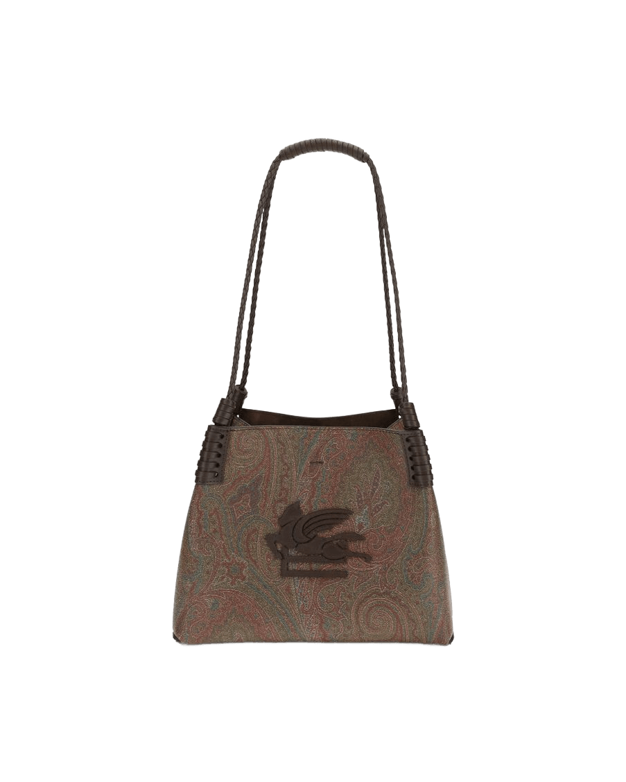 Etro Brown Pvc Shoulder Bag Glam Steals