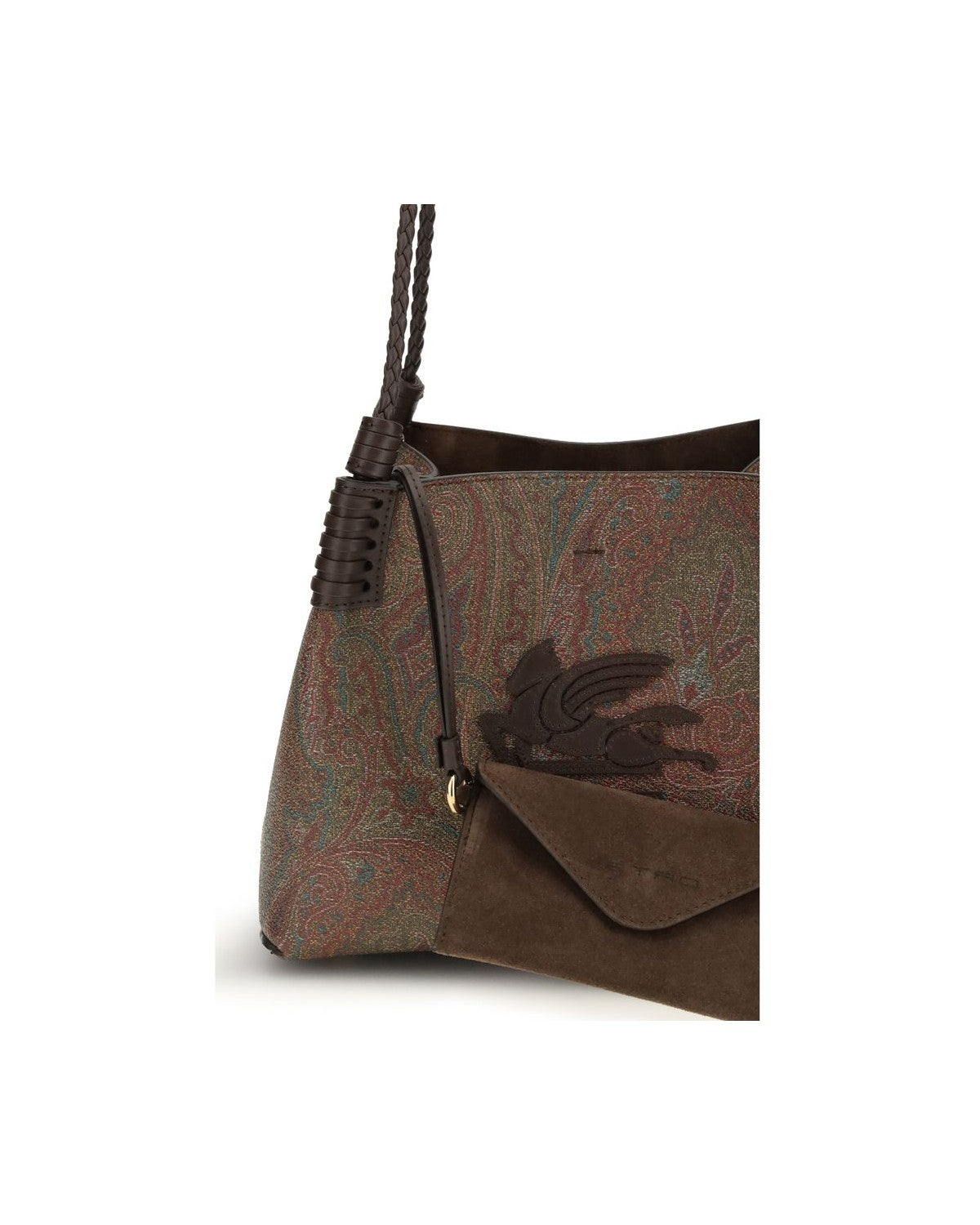 Etro Brown Pvc Shoulder Bag Glam Steals