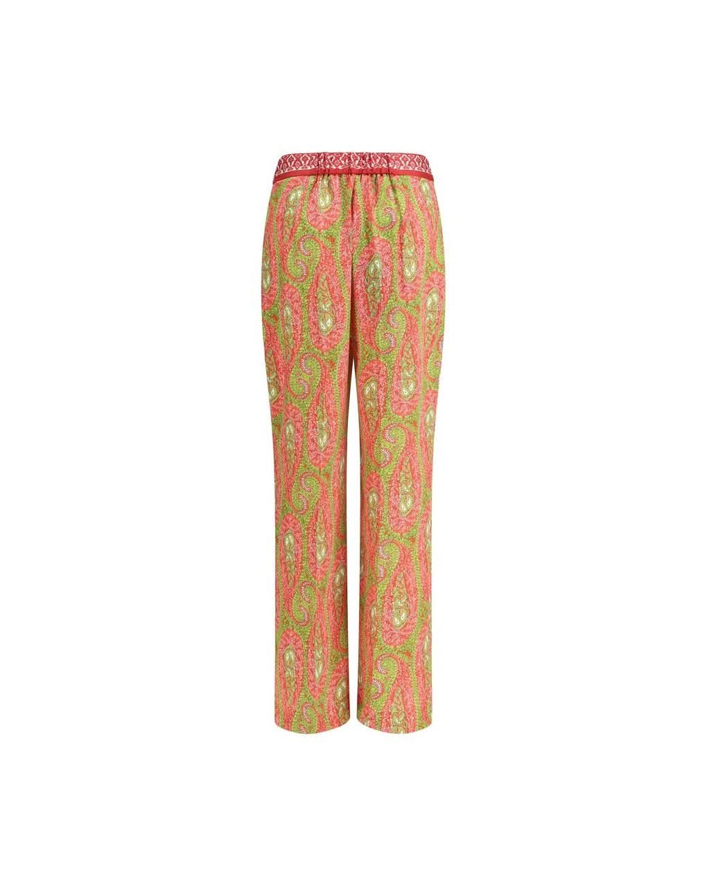 Etro Multicolor Polyester Pant Pants