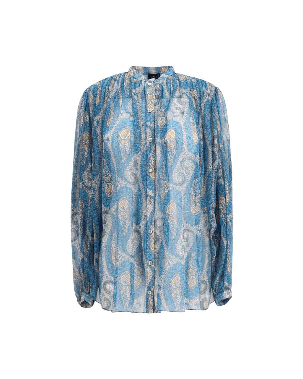 Etro Multicolor Silk Pattern Shirt Shirts