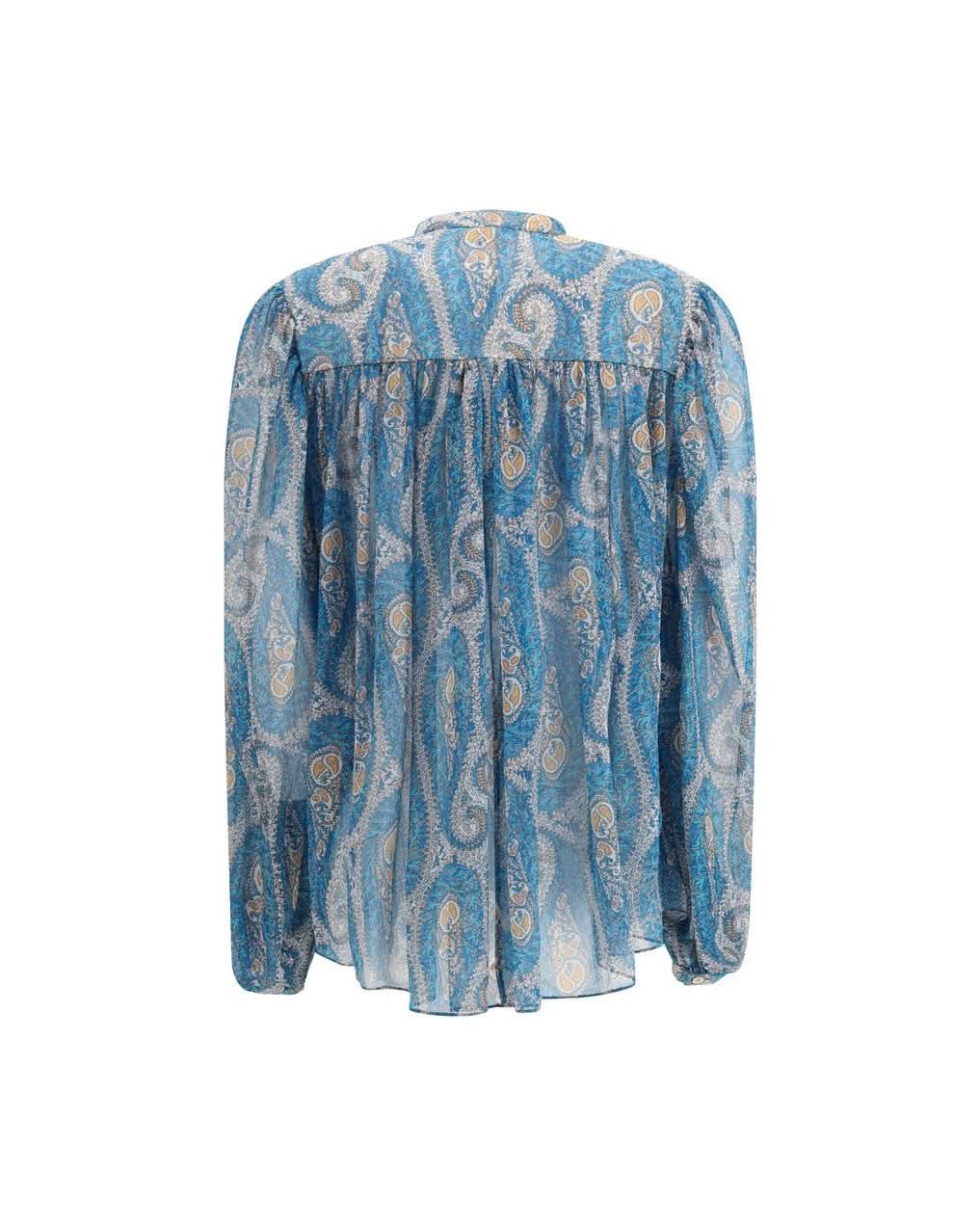 Etro Multicolor Silk Pattern Shirt Shirts