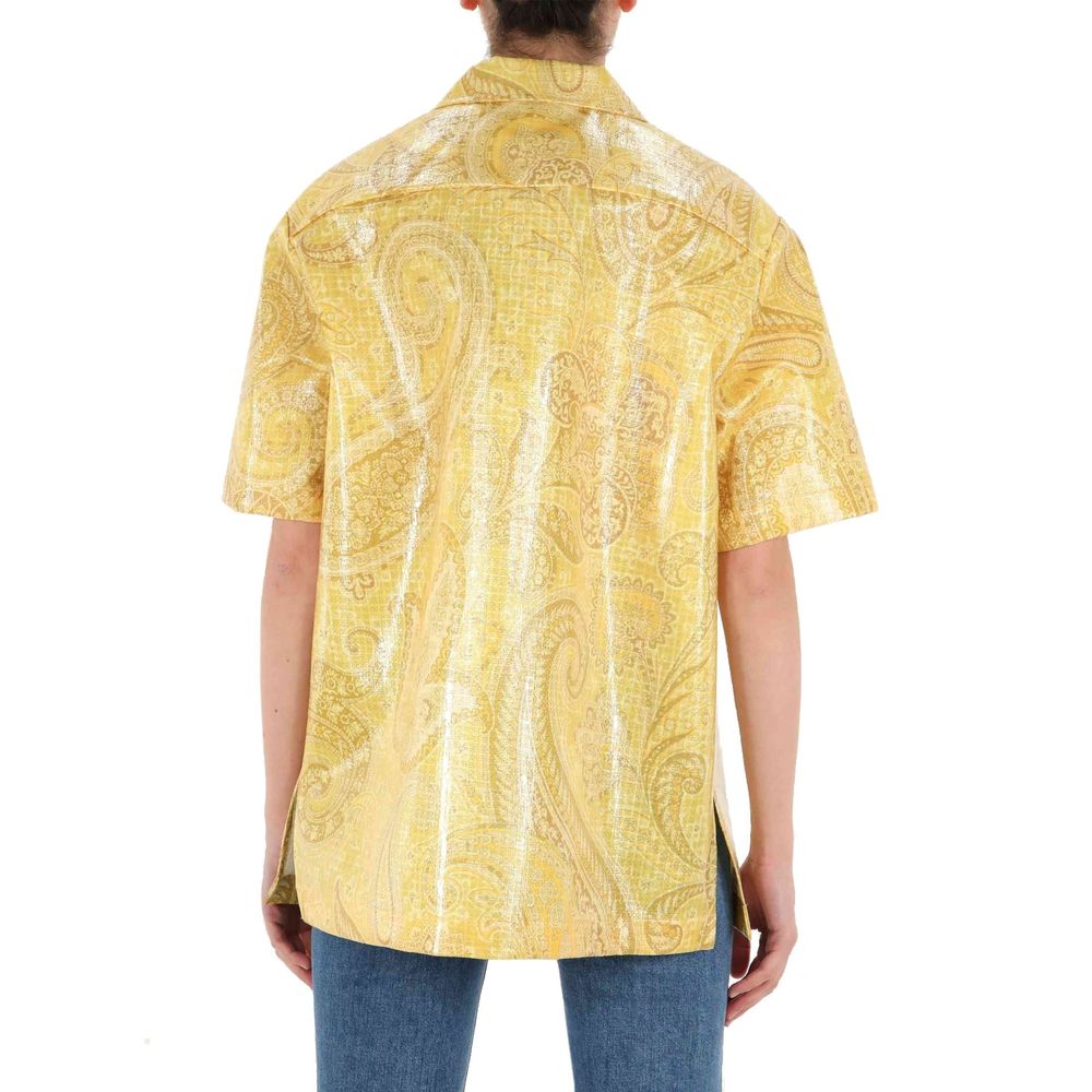 Etro Nylon Printed Shirt Glam Steals