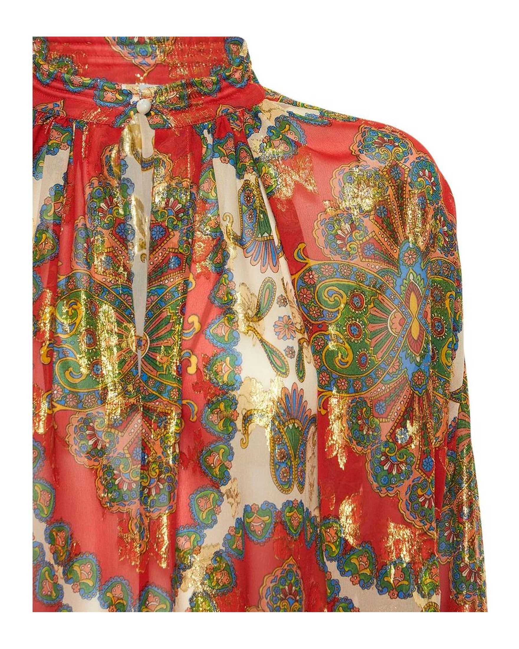 Etro Silk Printed Shirt Glam Steals