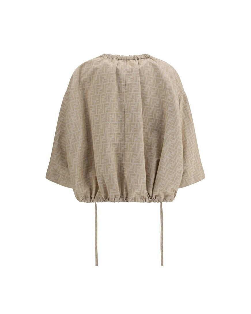Fendi Beige Cotton Cloacks Glam Steals