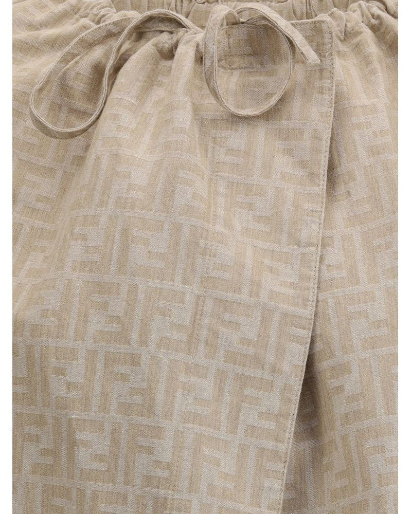 Fendi Beige Cotton Cloacks Glam Steals