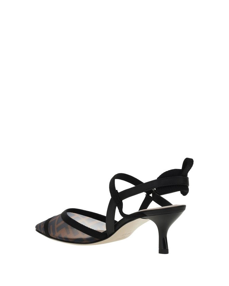 Fendi Black Calf Leather Bos Taurus Pumps Glam Steals