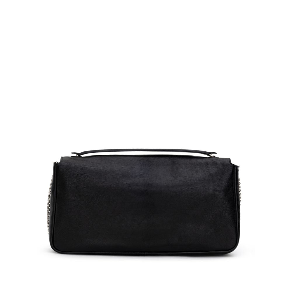 Fendi Black Leather Shoulder Bag Glam Steals