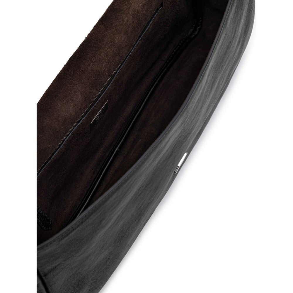 Fendi Black Leather Shoulder Bag Glam Steals