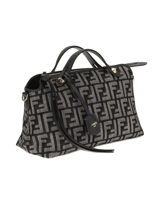 Fendi Blue Cotton Shoulder Bag Glam Steals