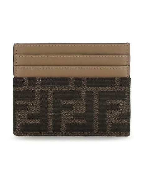 Fendi Brown Polyester Wallet Glam Steals