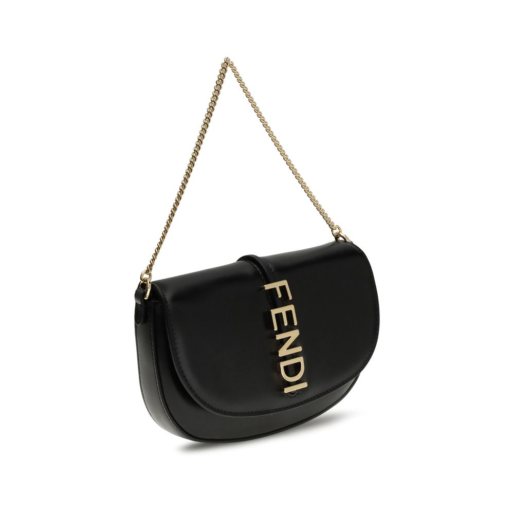 Fendi Chain Shoulder Bag Glam Steals