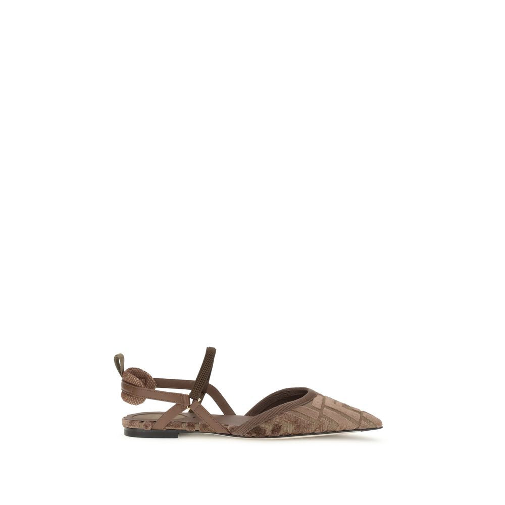 Fendi Colibrì Lite Slingback Ballerinas Glam Steals