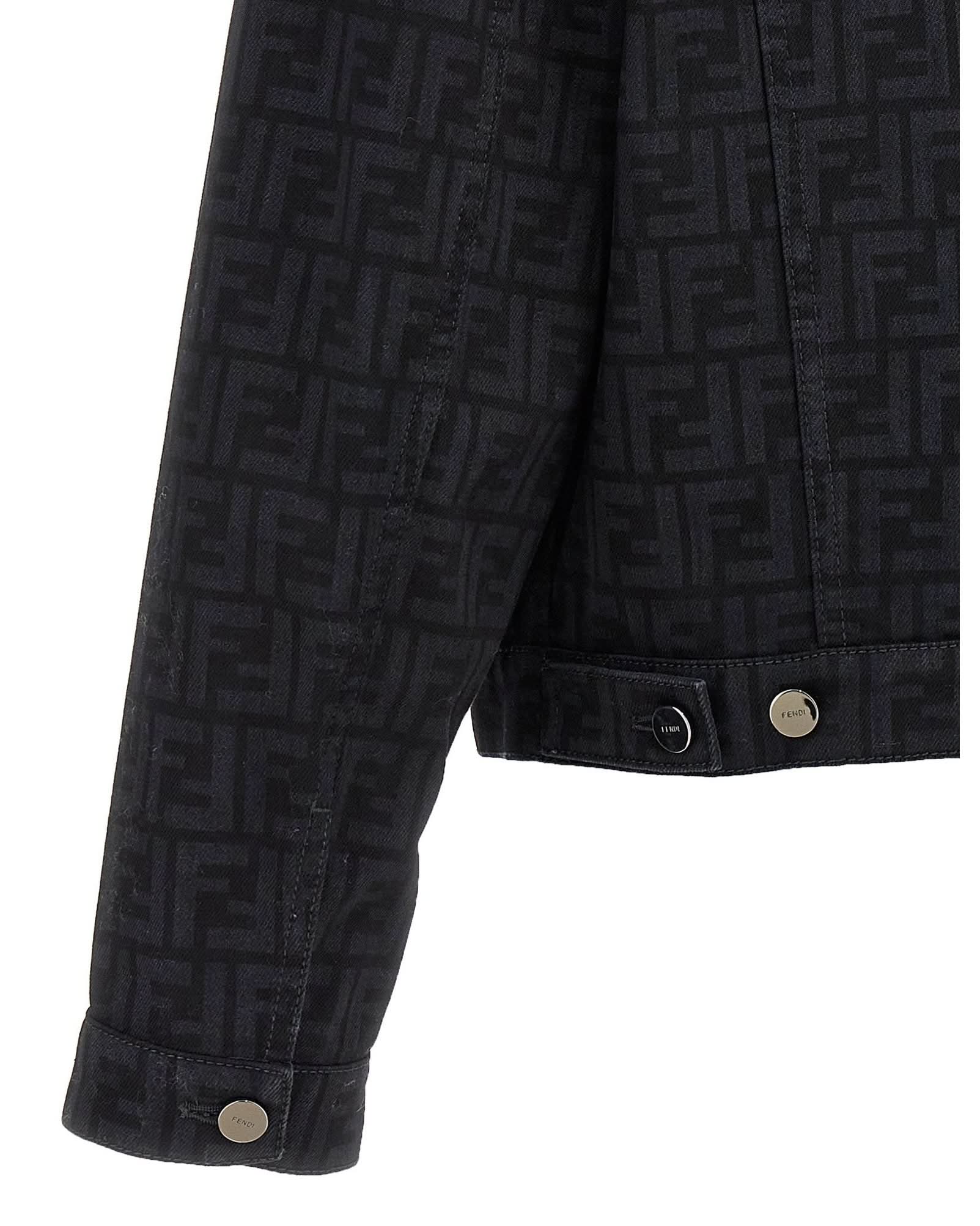 Fendi Denim Ff Jacket Glam Steals